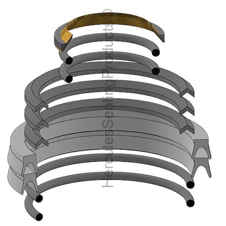Vickers - After Market Parts Hydraulic Cylinder Repair Kit- SK-I-V-5-2.000X4.000 HYDRAULIC 6332U-031-H